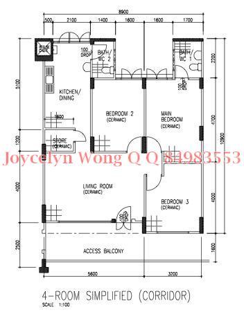 Blk 131 Bedok Reservoir Road (Bedok), HDB 4 Rooms #139244492